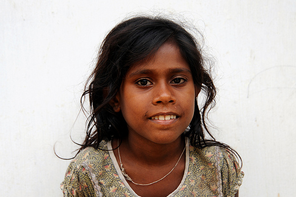 Sri Lanka | Portret małej mieszkanki Sri Lanki